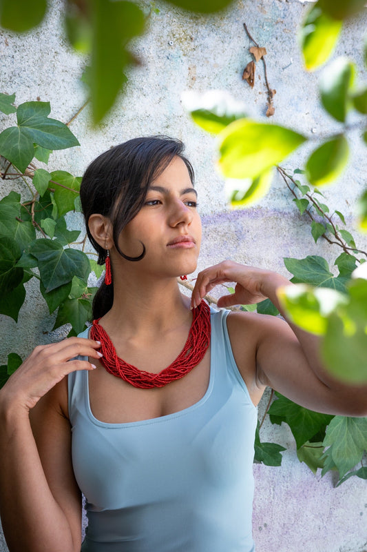 Collar Carmín